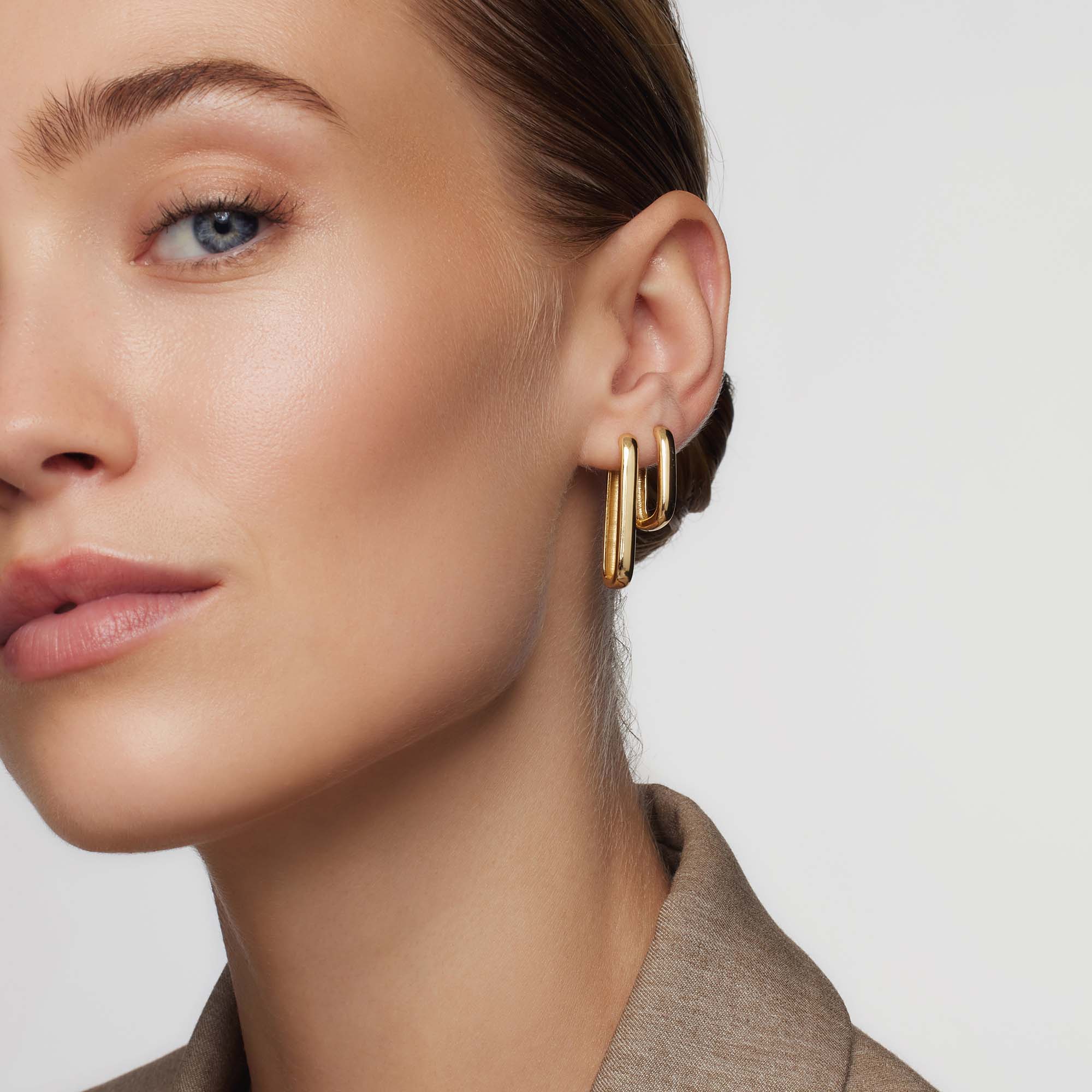 Icona™ | Gold Large Hoop Earrings