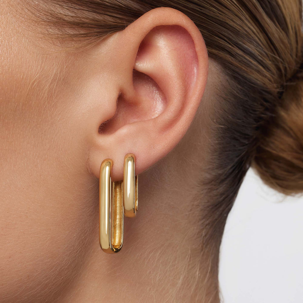 Icona™ | Gold Large Hoop Earrings