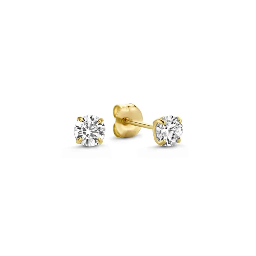 Larmes™ | Gold Stone Earrings Set